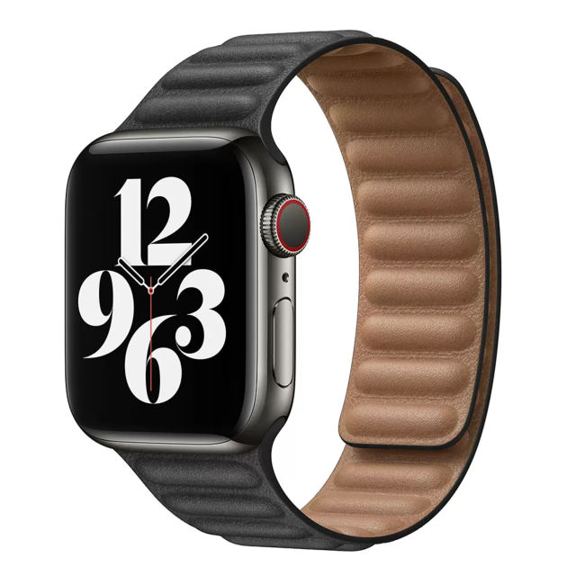 Magnetic Clasp-Black-Apple Watch Band