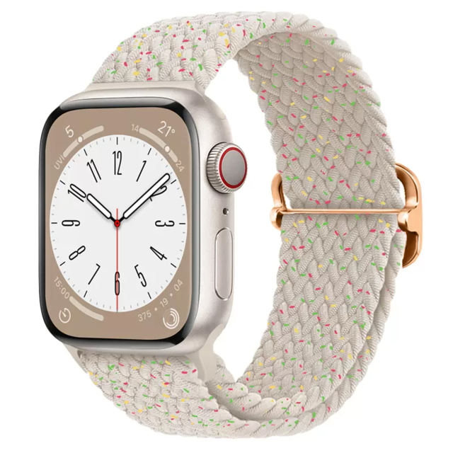 Waikiki Woven Loop-Star Unity/Rose Gold-Apple Watch Band