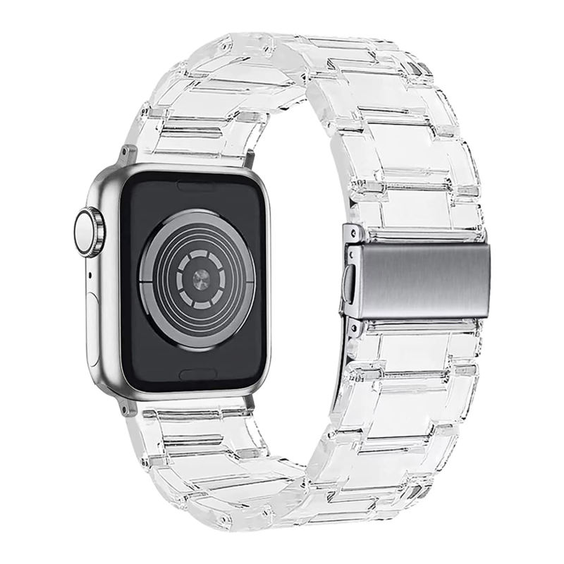 Geneva-Transparent-Apple Watch Band