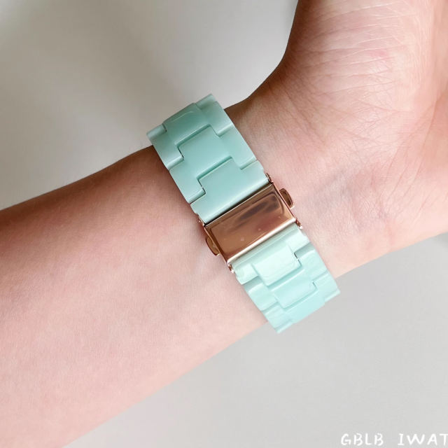 Geneva-Frosted Mint-Apple Watch Band
