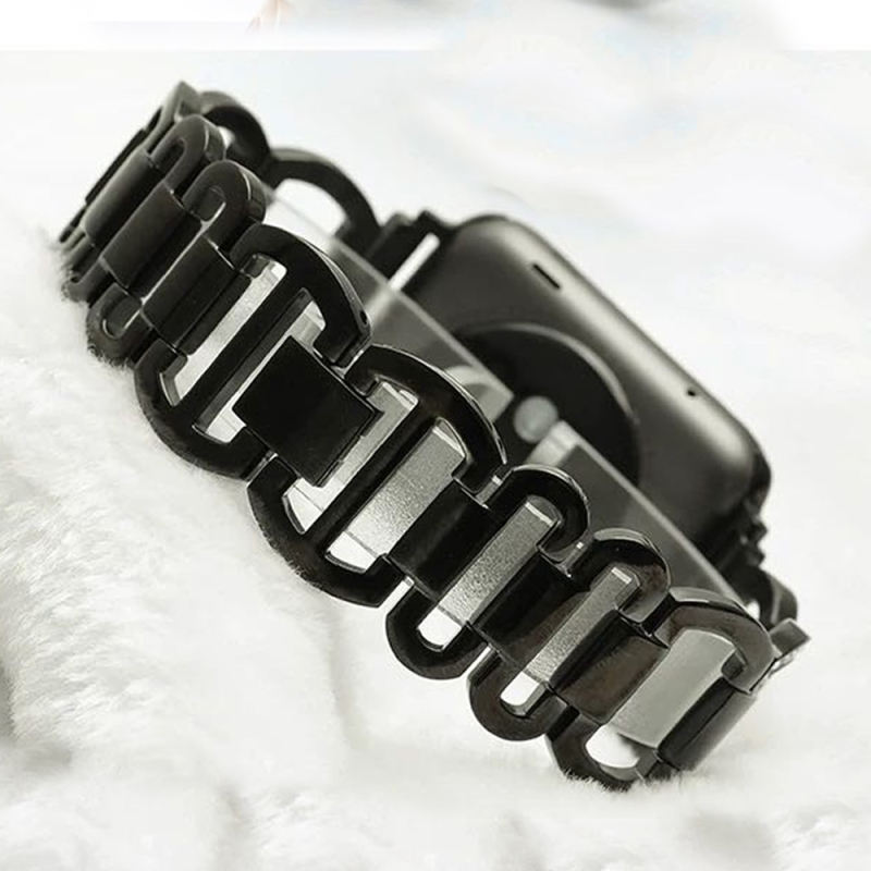 Casablanca Bangle-Black-Apple Watch Band