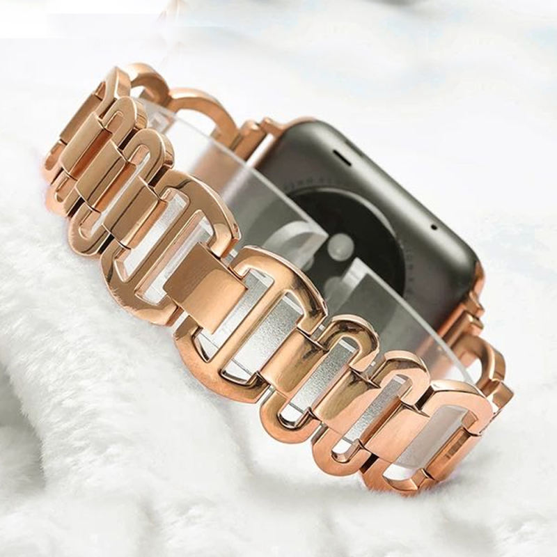 Casablanca Bangle-Vintage Rose Gold-Apple Watch Band