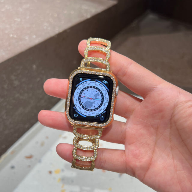 Aura Bangle-Gold-Apple Watch Band