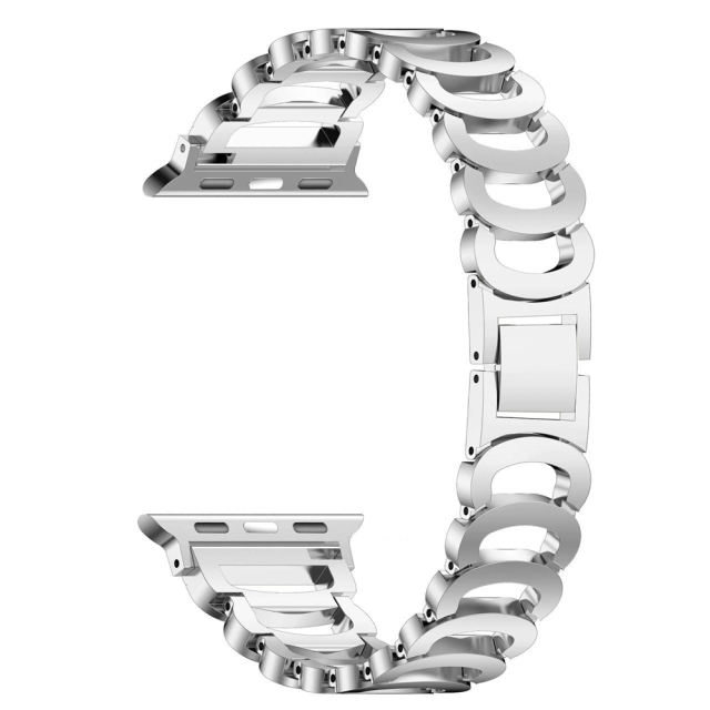 Aura Bangle-Silver-Apple Watch Band