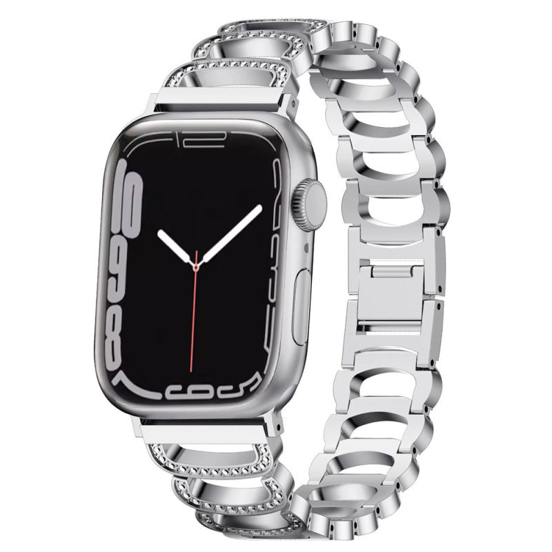 Aura Bangle-Silver-Apple Watch Band