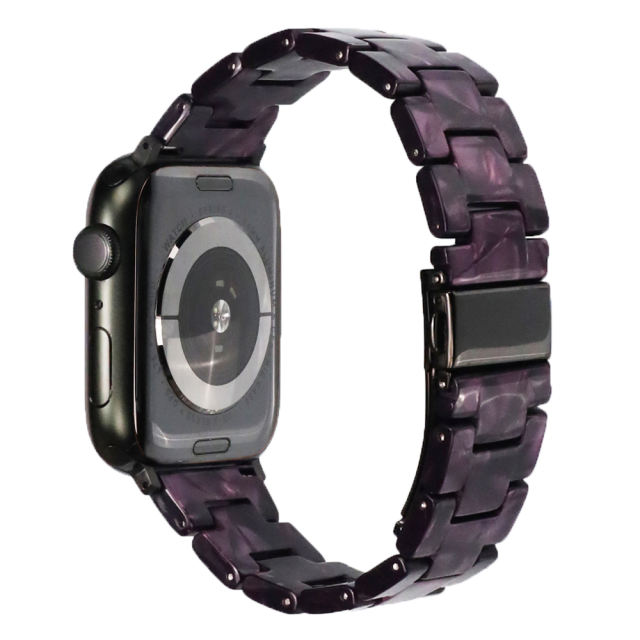 Geneva-Black Violet-Apple Watch Band