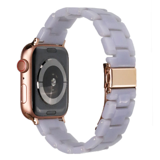Geneva-Frosted Blue-Apple Watch Band