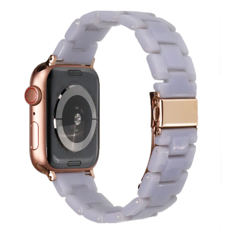 Geneva-Frosted Blue-Apple Watch Band