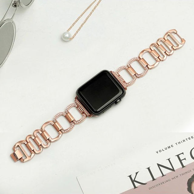 Casablanca Bangle-Vintage Rose Gold-Apple Watch Band