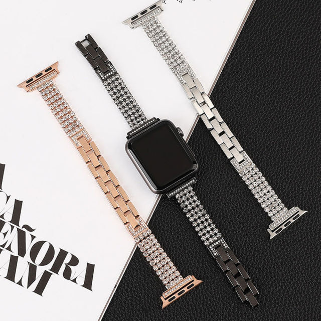 Dubai Bangle-Black-Apple Watch Band
