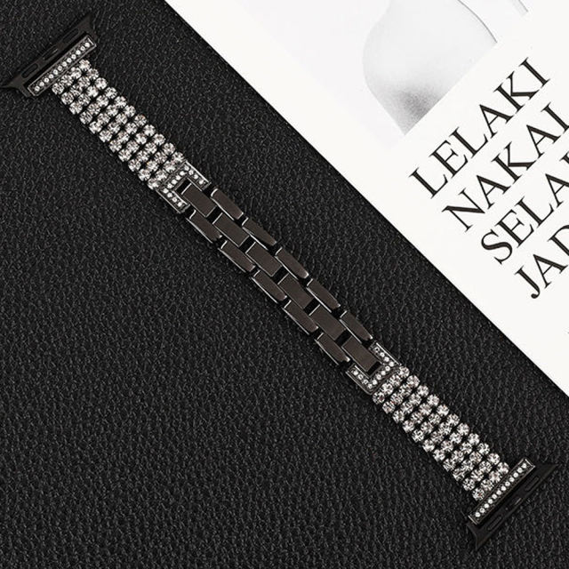 Dubai Bangle-Black-Apple Watch Band