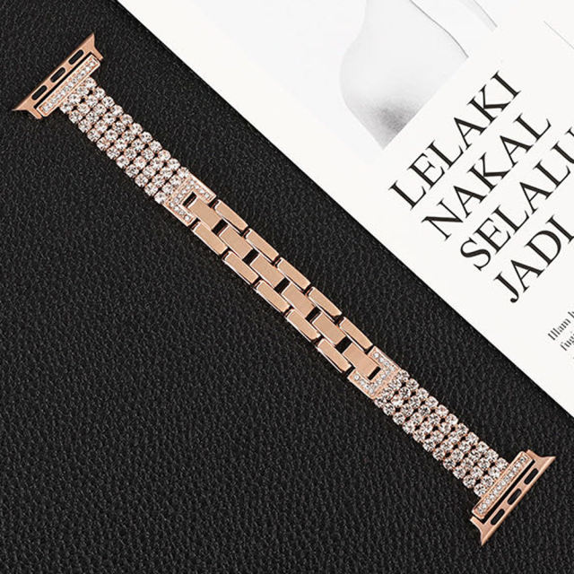 Dubai Bangle-Vintage Rose Gold-Apple Watch Band