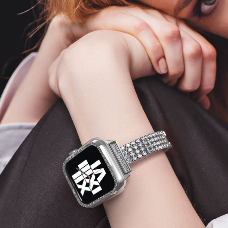 Dubai Bangle-Silver-Apple Watch Band