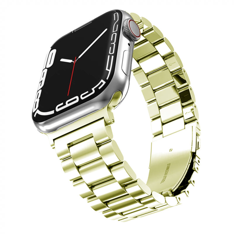 Vintage Gold Stainless Steel Apple Watch Band