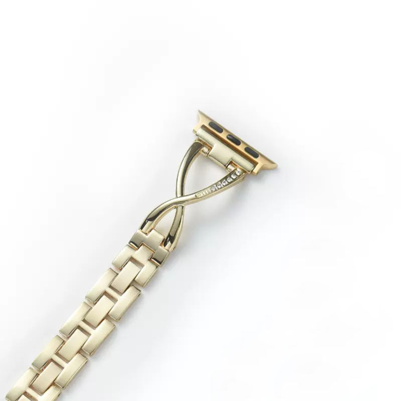 Infinity Bangle-Vintage Gold-Apple Watch Band