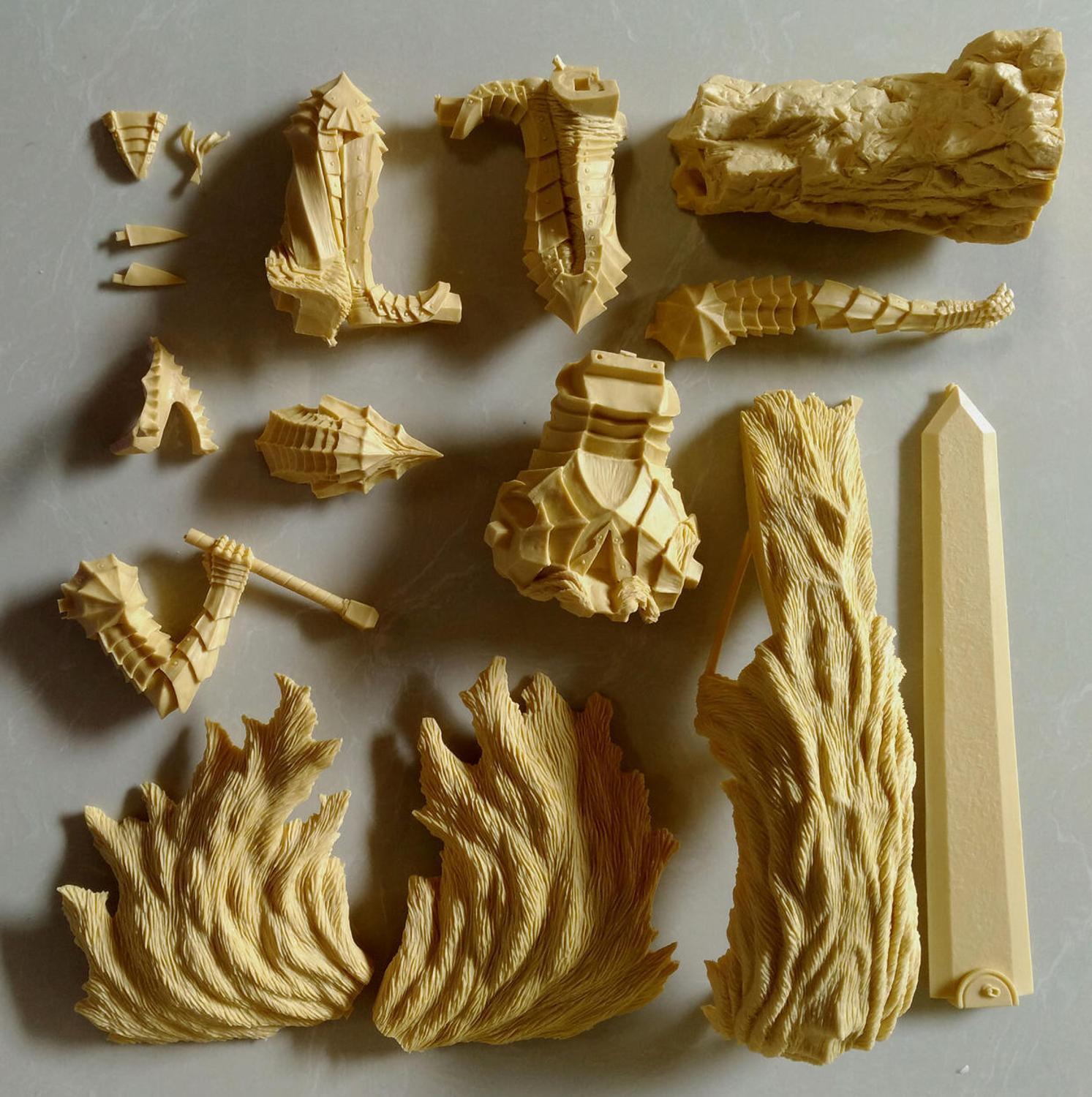Garage Kit hand do resin die.it legend berserker die.it spot