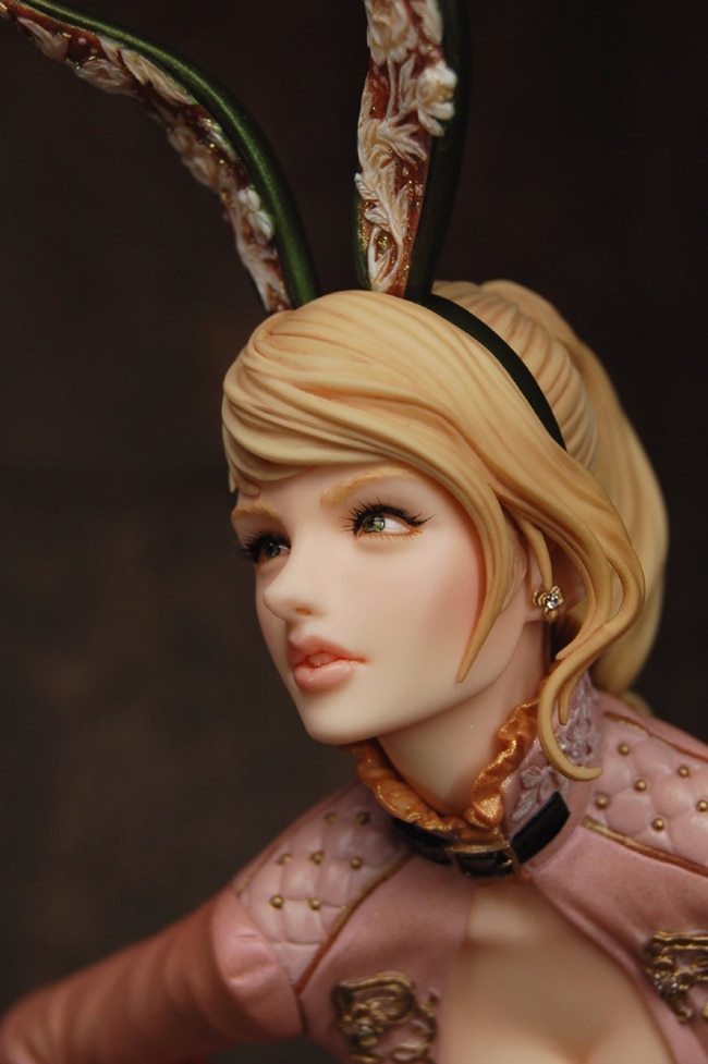 Garage Kit Resin white mold WF2020 Winter Rabbit Girl