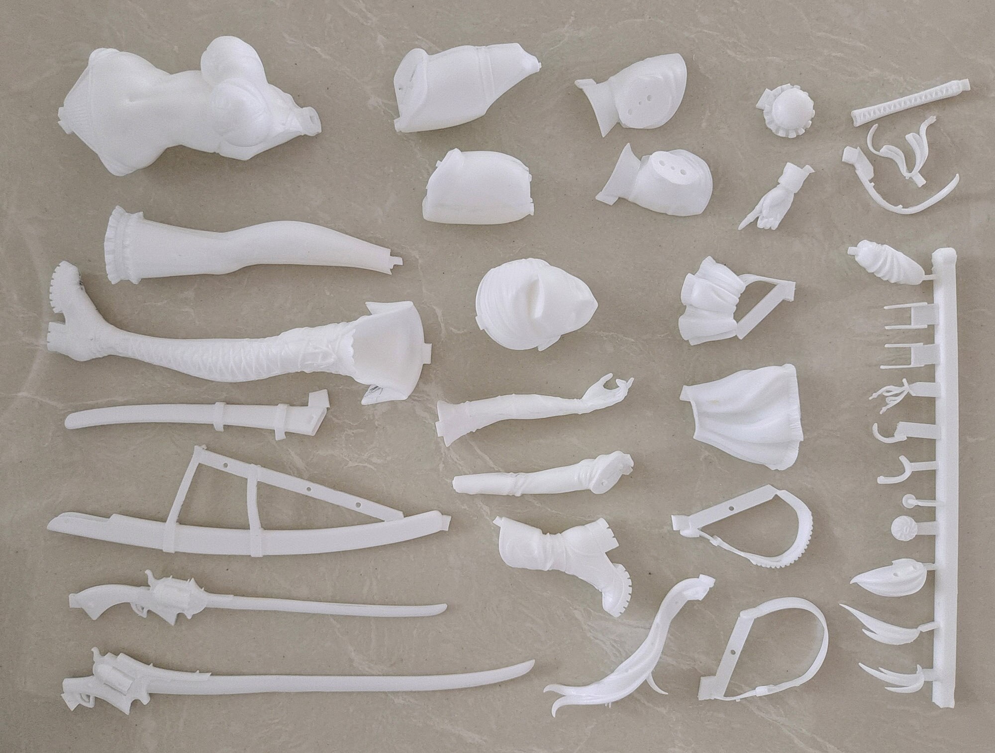 Garage Kit hand do resin die.it Fate swimsuit miyamoto musashi die.it spot