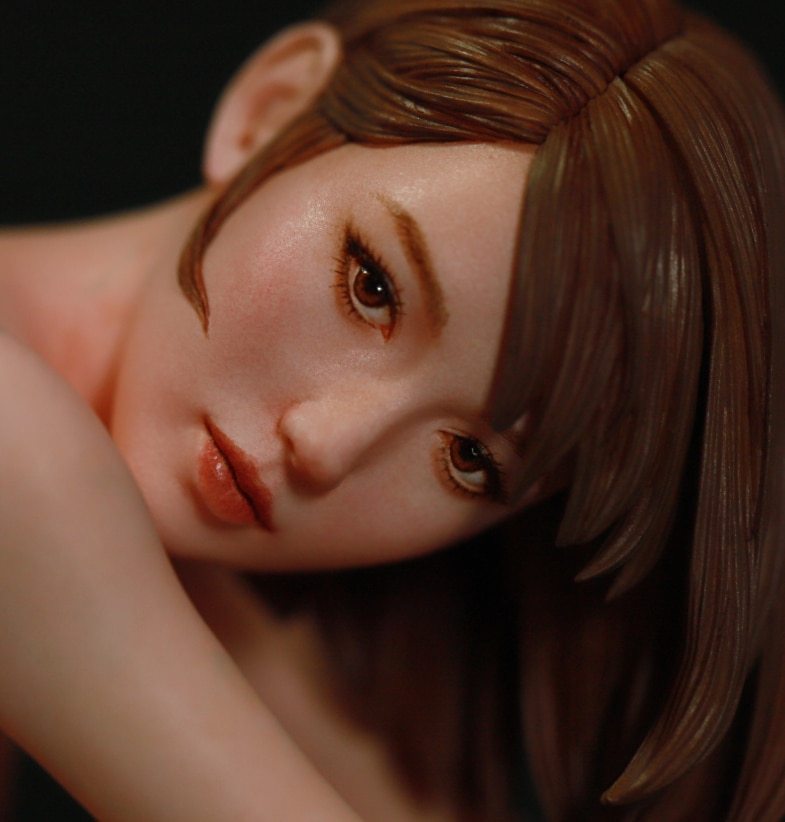 Garage kit unpainted garage resin model kit　HQ08-02