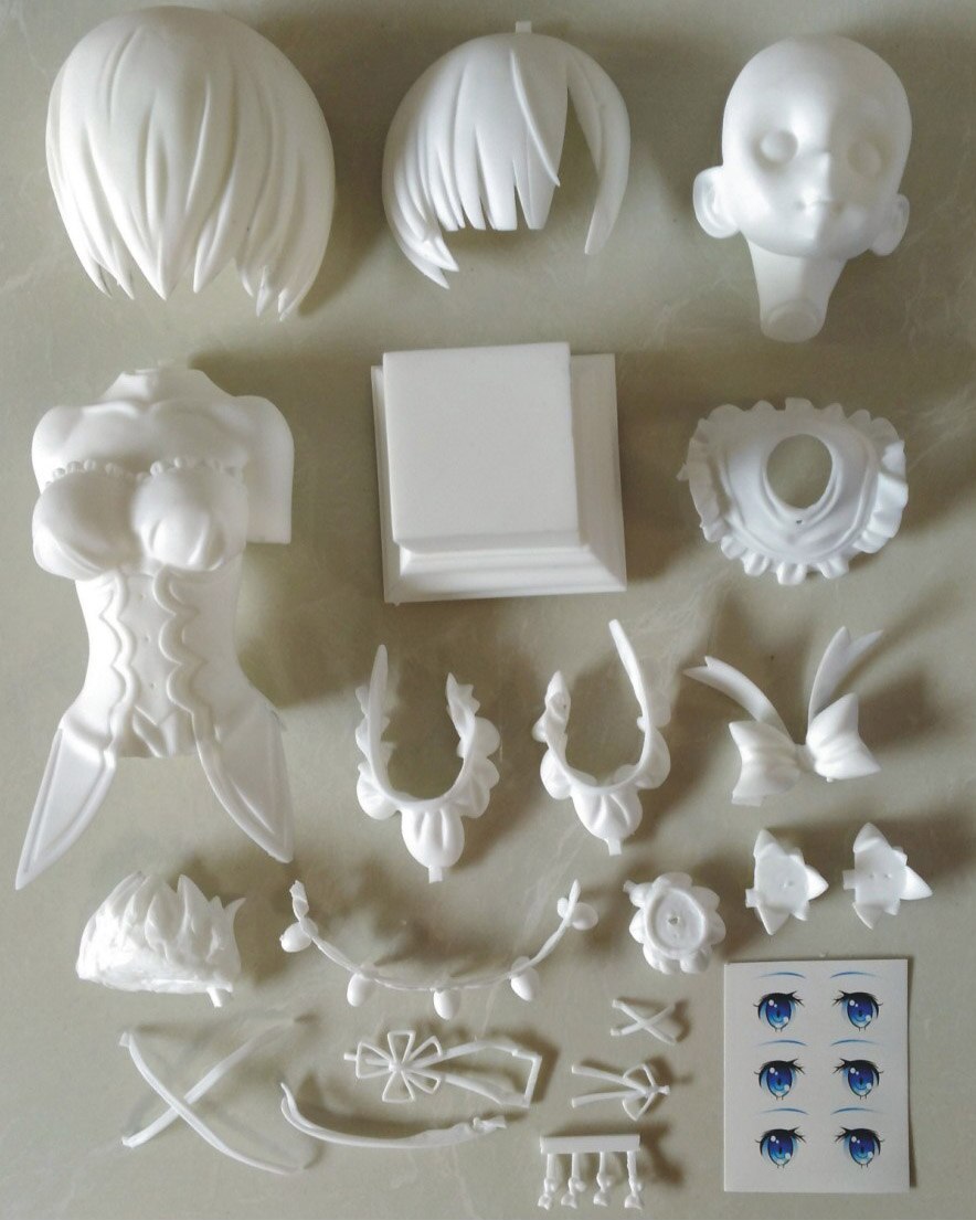 Garage Kit  Resin Figure Kit Wf2017 Re from scratch another world of life rem bust die.it platform on the spot