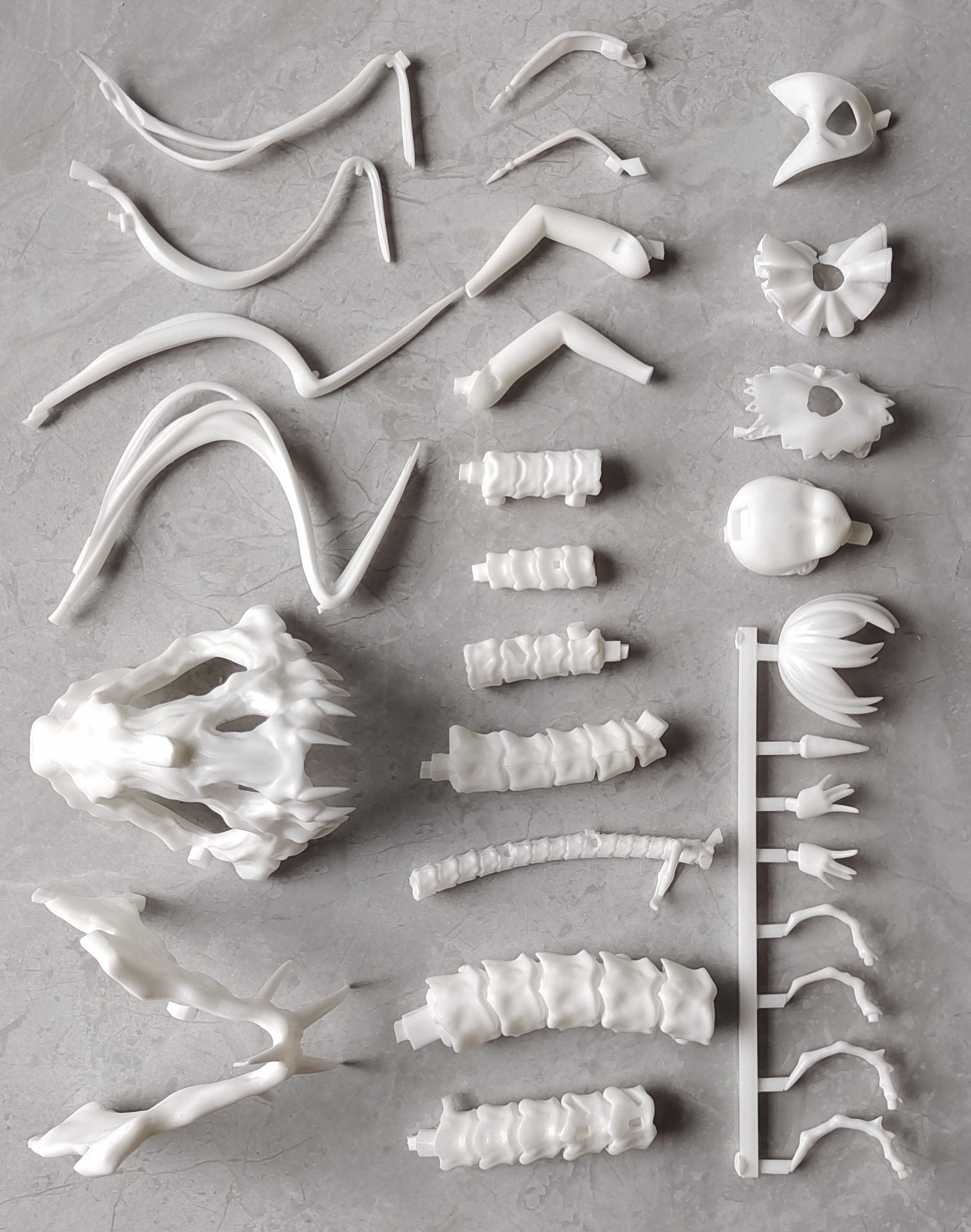 Garage kit unpainted garage resin model kit　 (CASUKA)【イラストコンペ】