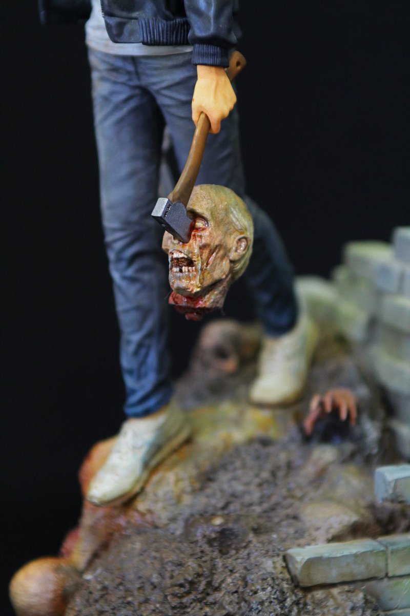 Garage Kit  Resin Figure Kit Survivors of GK hand do resin die.it WF2017 winter survival: 04 hunter die.it spot