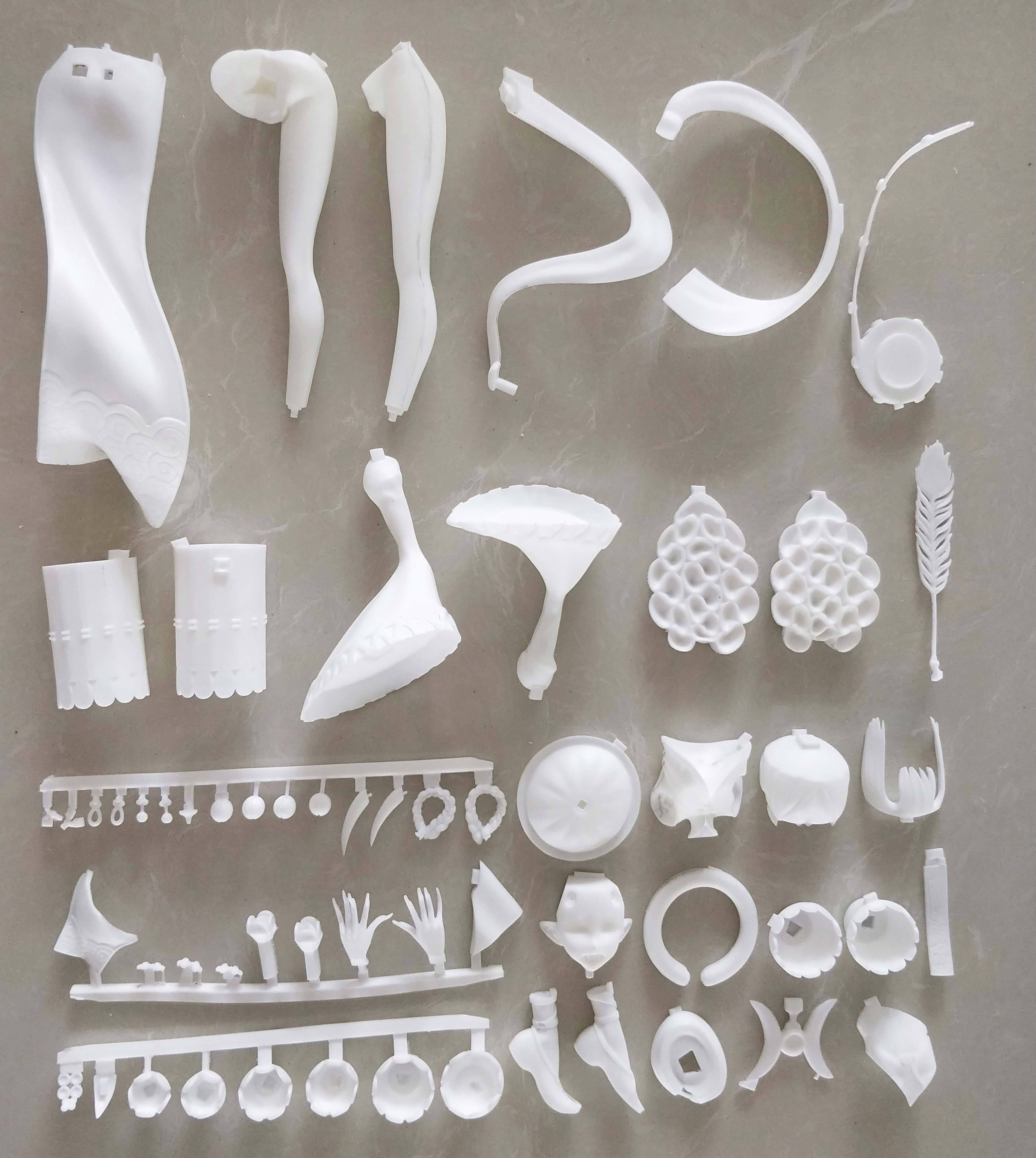 Garage Kit White Model Hand-made WF2020 Winter Fate/Grand Order Jiu Tun Boy Heroic Sacrifice White Model