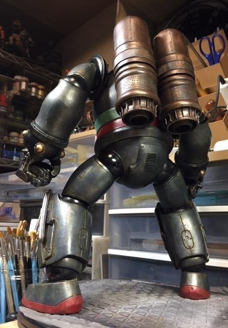 Garage Kit Resin Figure Kit Iron 28