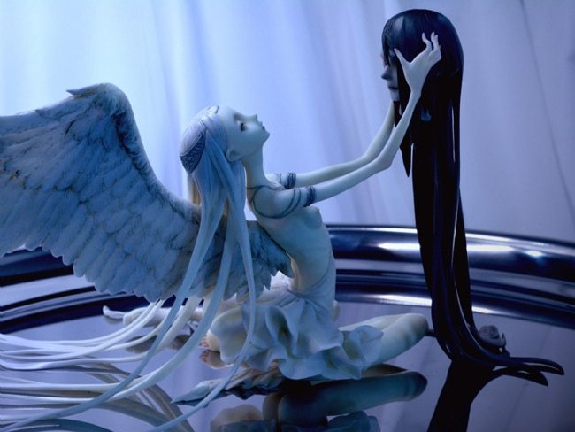 Garage Kit Die.it hand do resin die.it WF2020 stone from long, winter plant girl salome