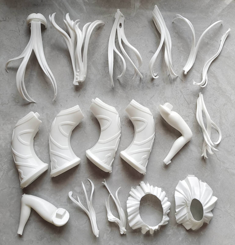 Garage Kit  Hand-made resin white mold Istarin white mold spot