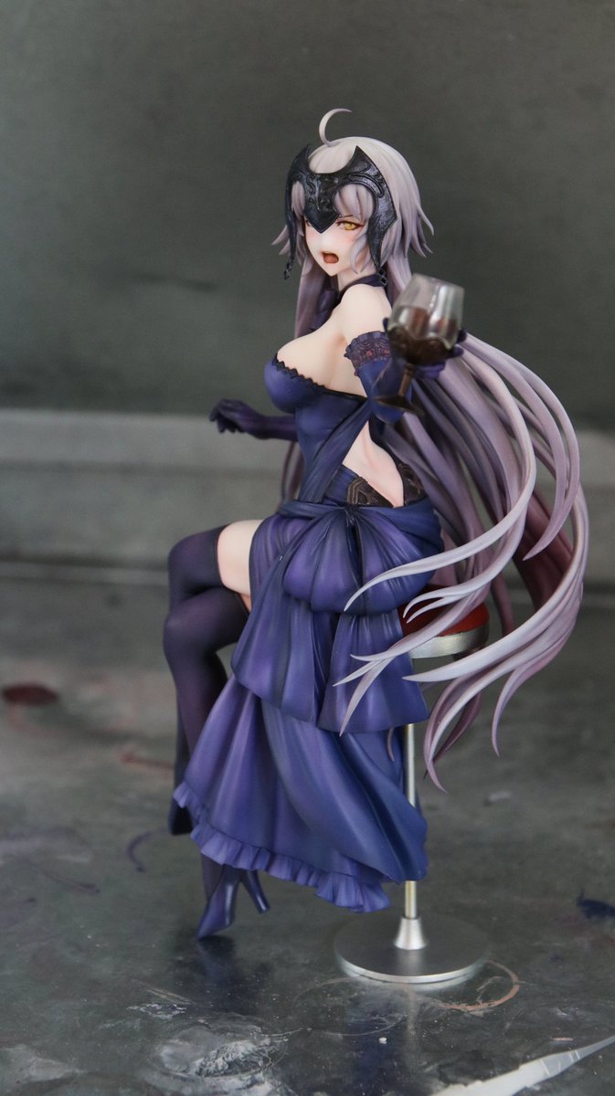 Garage Kit Unpainted Garage Resin Model Kit holy night meal a rainy night Joan die.it spot