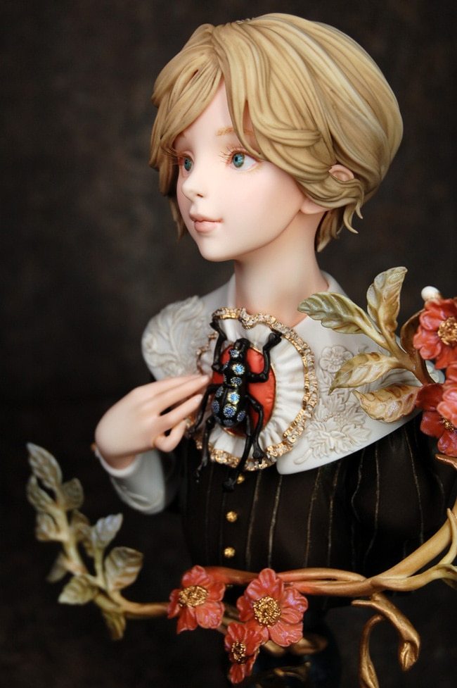 Garage Kit die.it kafka bust die.it hand do resin