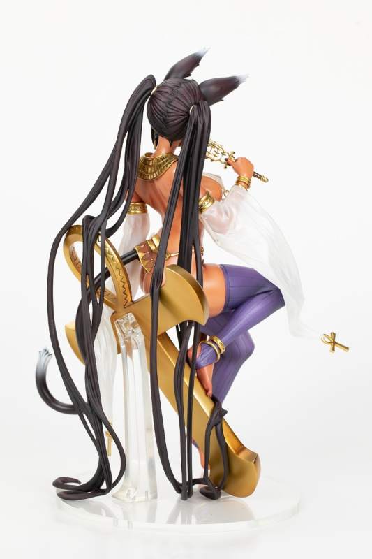 Garage Kit GK figure resin white mold cat goddess white mold spot