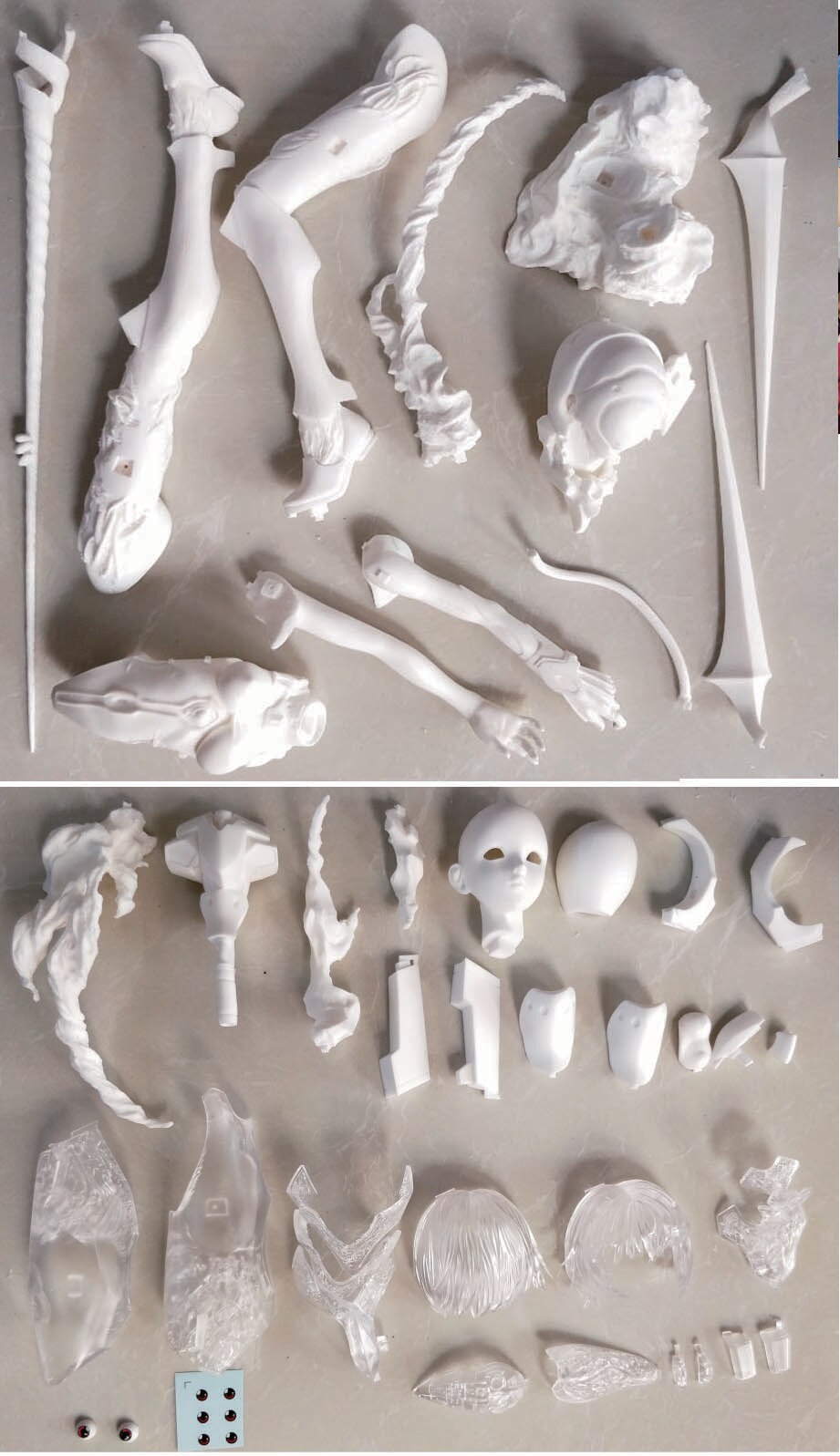 Garage Kit  Resin Figure Kit  GK hand do resin die.it volks volks 1/4  meant die.it asuka