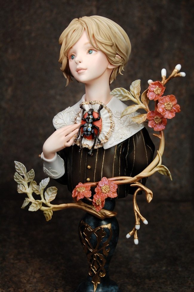 Garage Kit die.it kafka bust die.it hand do resin