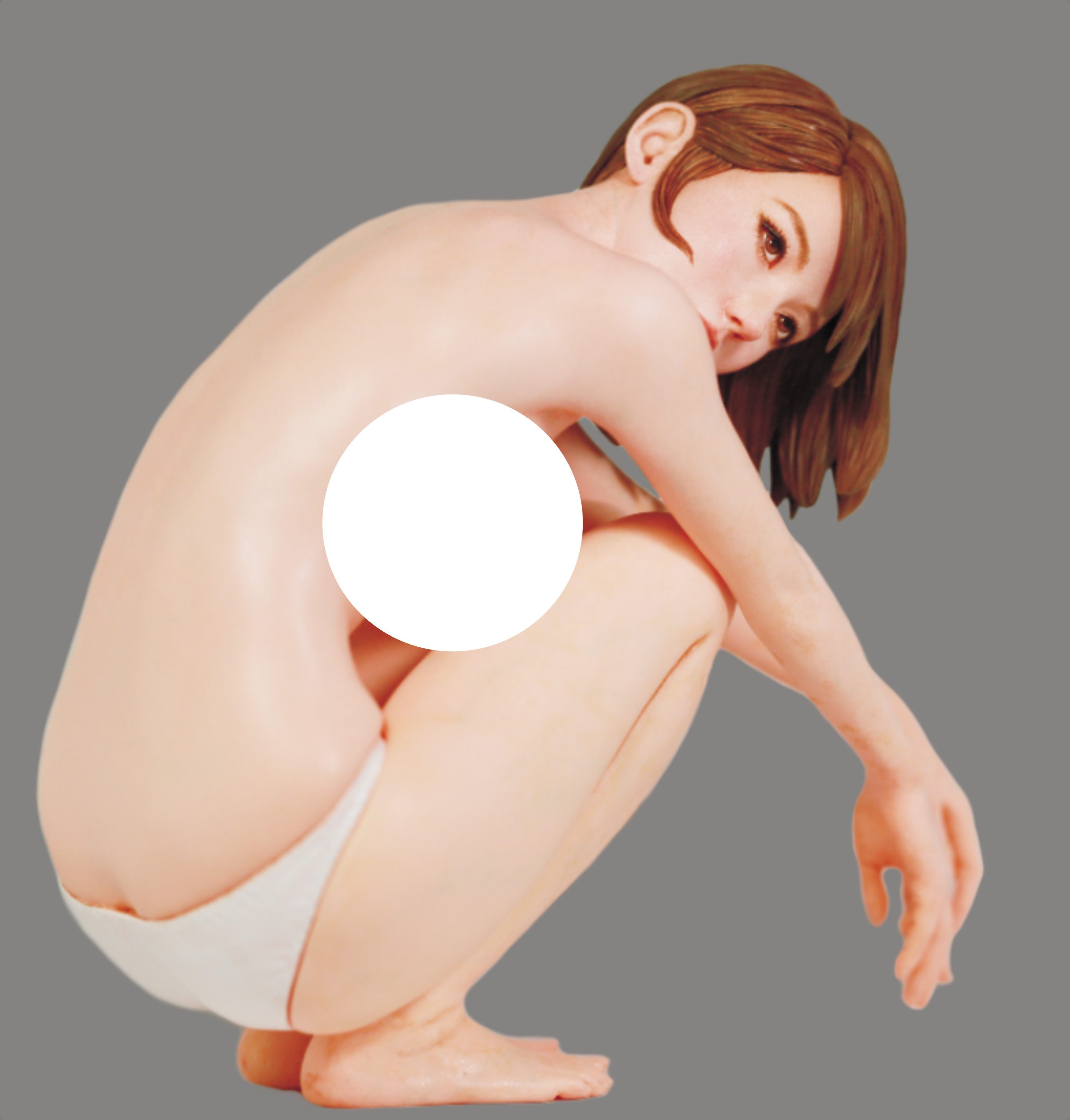 Garage kit unpainted garage resin model kit　HQ08-02