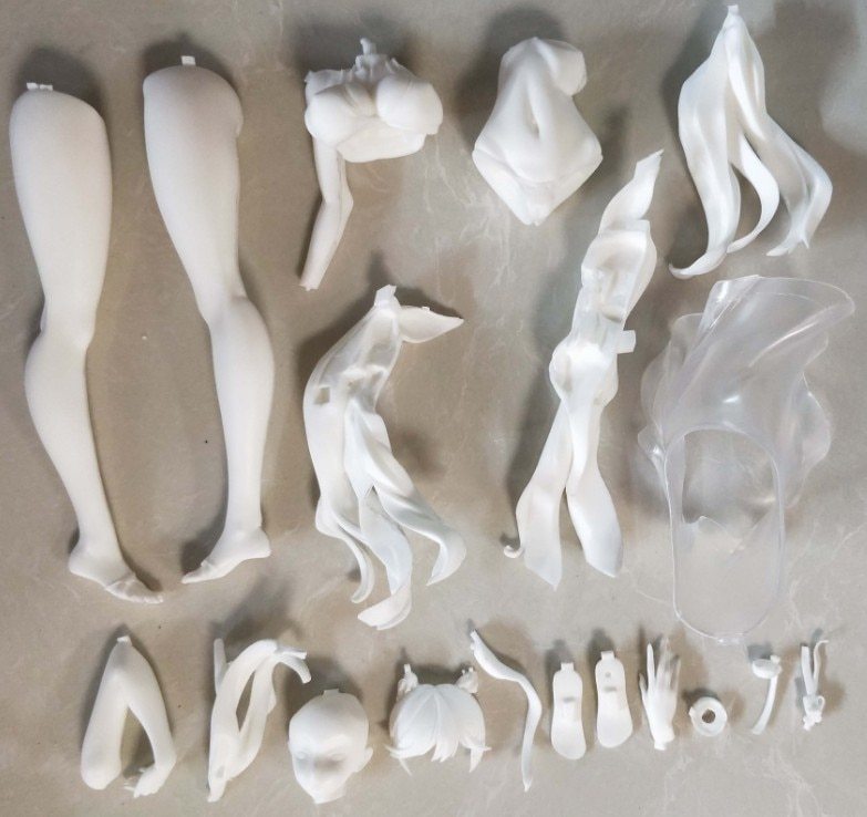 Garage Kit Unpainted Garage Resin Model Kit　1/6　collection あたご，Atago　Resin Figure Kit