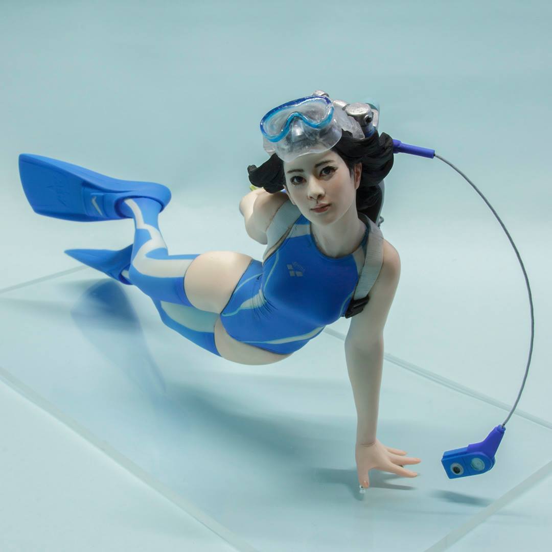 Garage Kit  Resin Figure Kit kai yodoニーソ