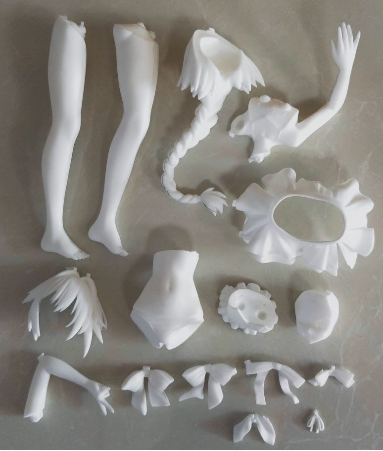 Garage Kit  Resin Figure Kit GK hand do resin die.it WF2018 winter swimsuit adefovir stoll GK die.it spot
