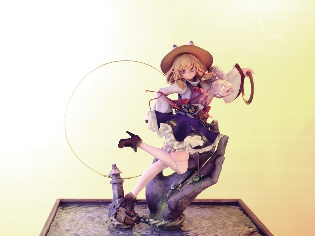 Garage Kit GK hand do resin die.it Su Ya Suwa visits son