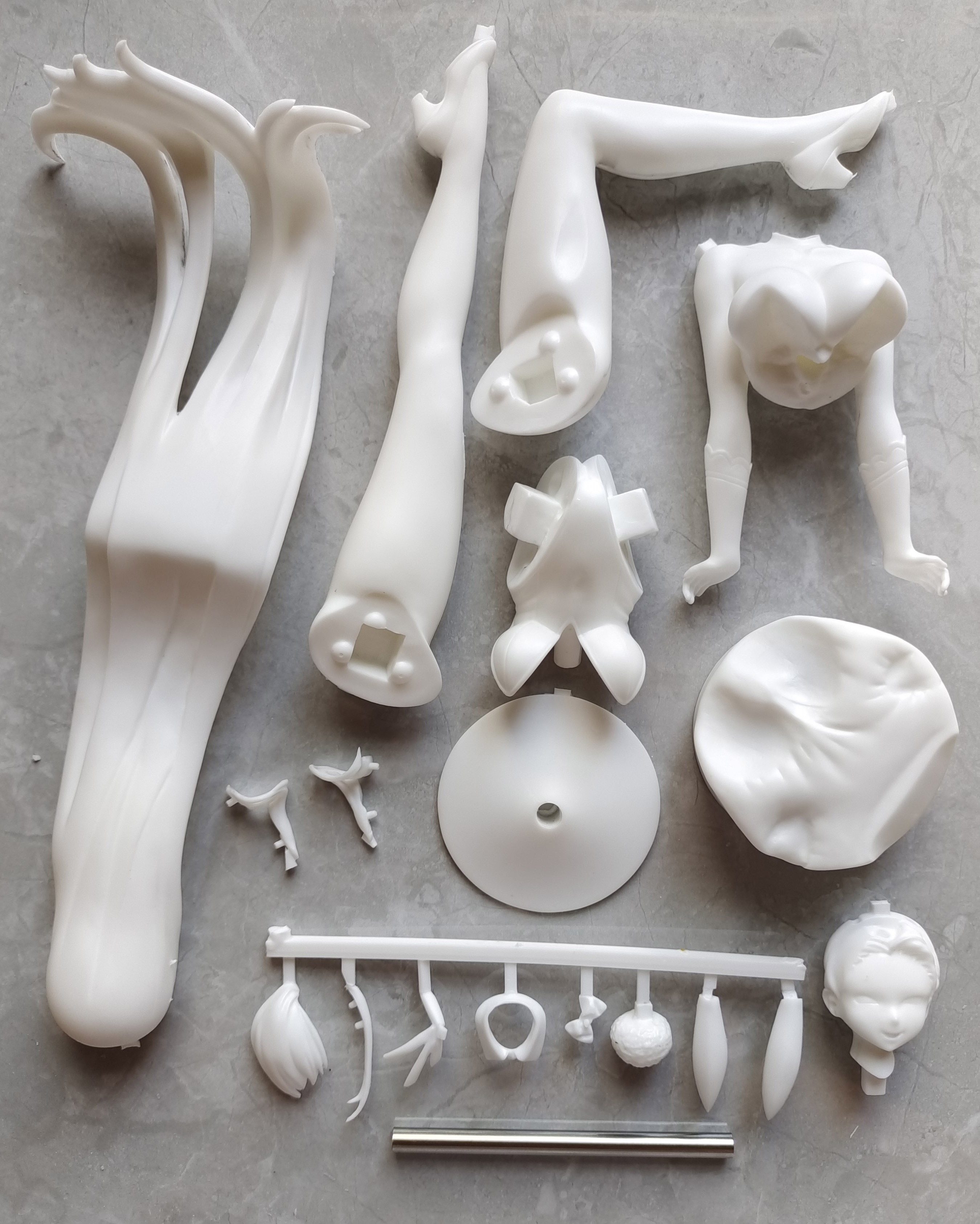 Garage Kit GK hand do resin die.it WF2022W one neo-ichinose nai die.it