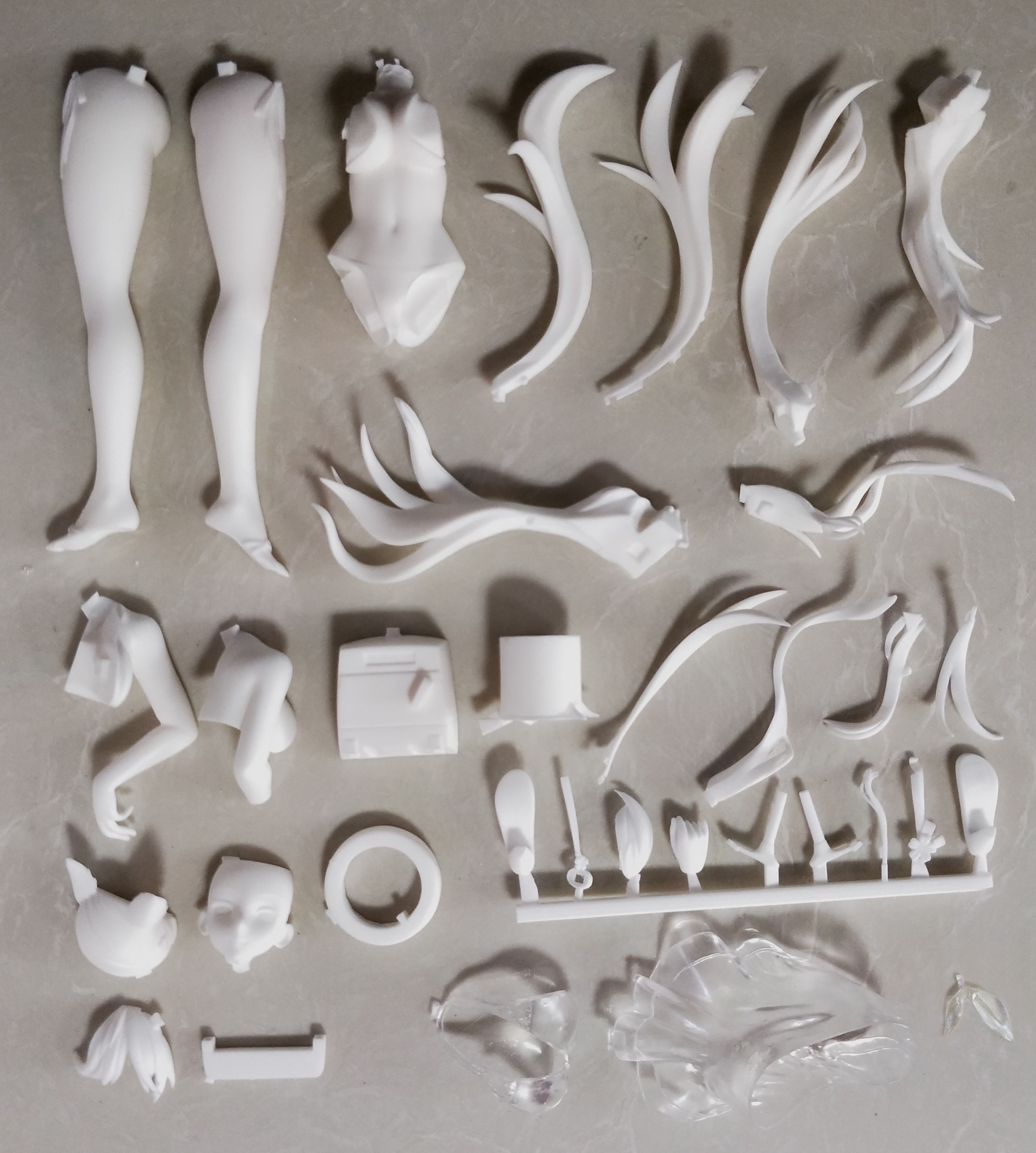 Garage Kit  Resin Figure Kit GK die.it hand do WF2018 winter love down the blue route die.it