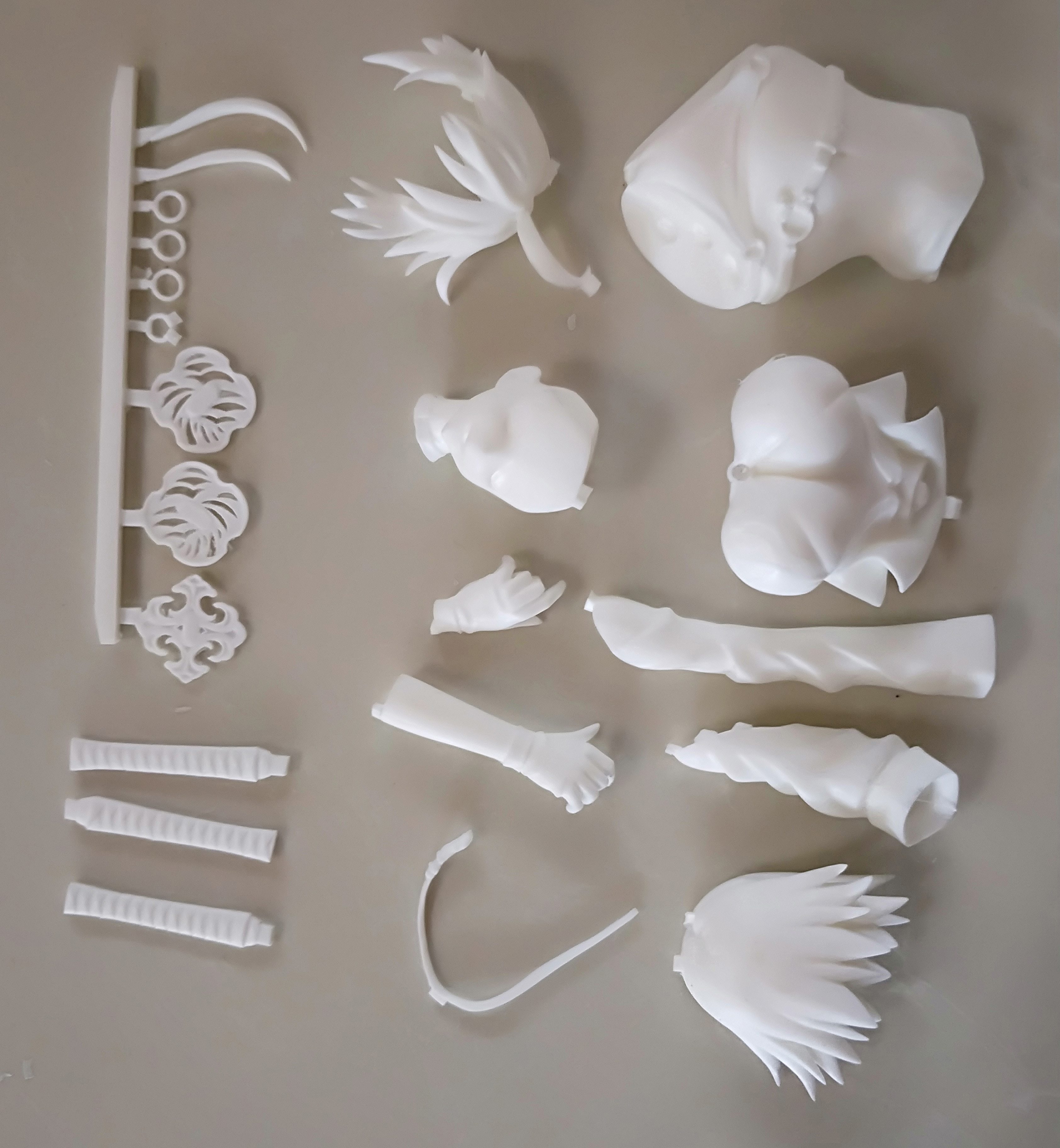 Garage Kit Unpainted Garage Resin Model Kit　1/6　Joan of arc 　Resin Figure Kit