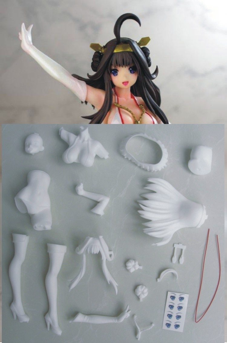 Garage Kit   GK hand do resin die.it WF2016 winter ship niang water Jin Gangbai mode spot  Resin Figure Kit