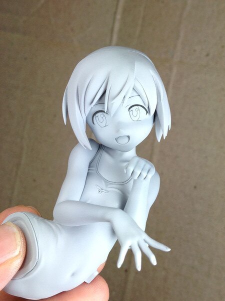 Garage Kit Unpainted Garage Resin Model Kit かき