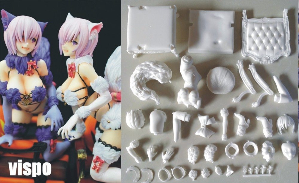 Garage Kit  Resin Figure Kit GK hand do clear 17 resin die.it VISPO repairing die.it spot