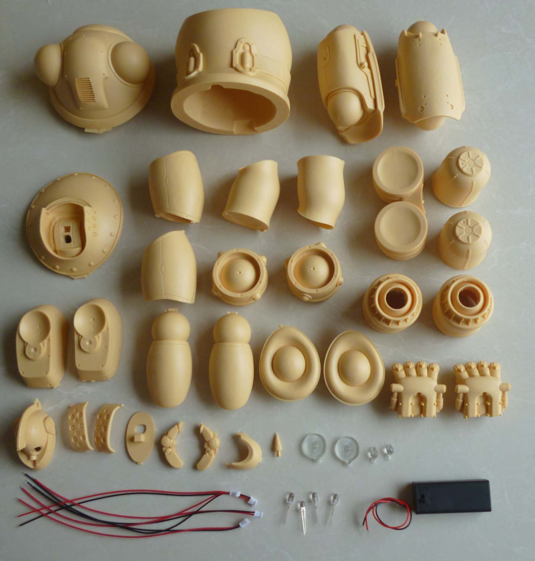 Garage Kit Resin Figure Kit Iron 28