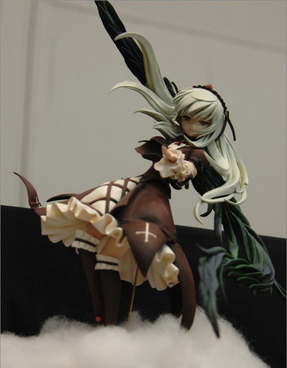 Garage Kit Unpainted Garage Resin Model Kit rose maiden hand do resin mercury lamp die.it spot