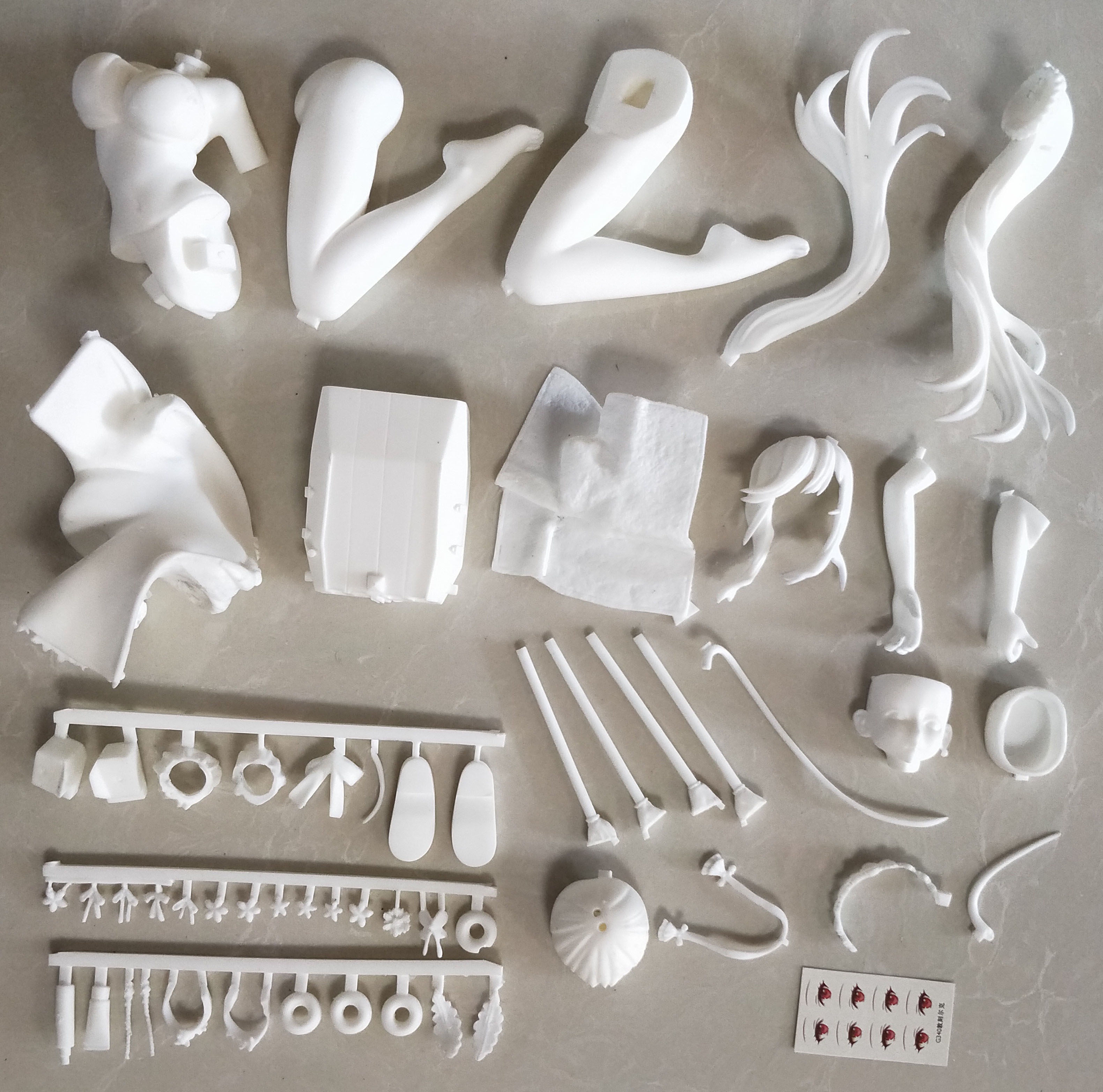 Garage Kit Unpainted Garage Resin Model Kit　Dunkirk　Resin Figure Kit