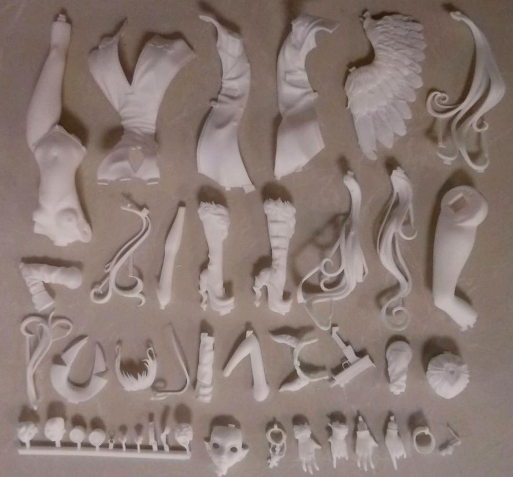 Garage Kit  hand do resin die.it wing die.it WF2018 winter